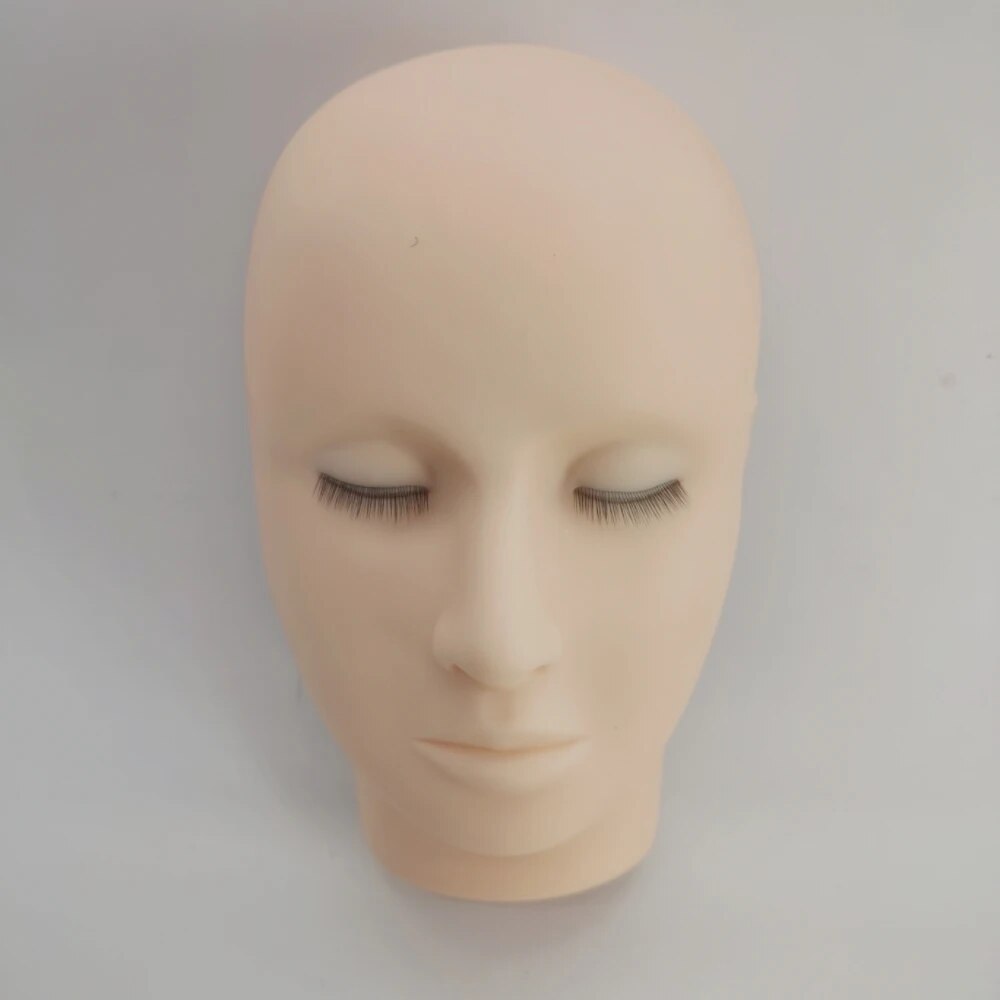 Eyelash Extension Model - 4D Eyelash Extension Practice Mannequin Head