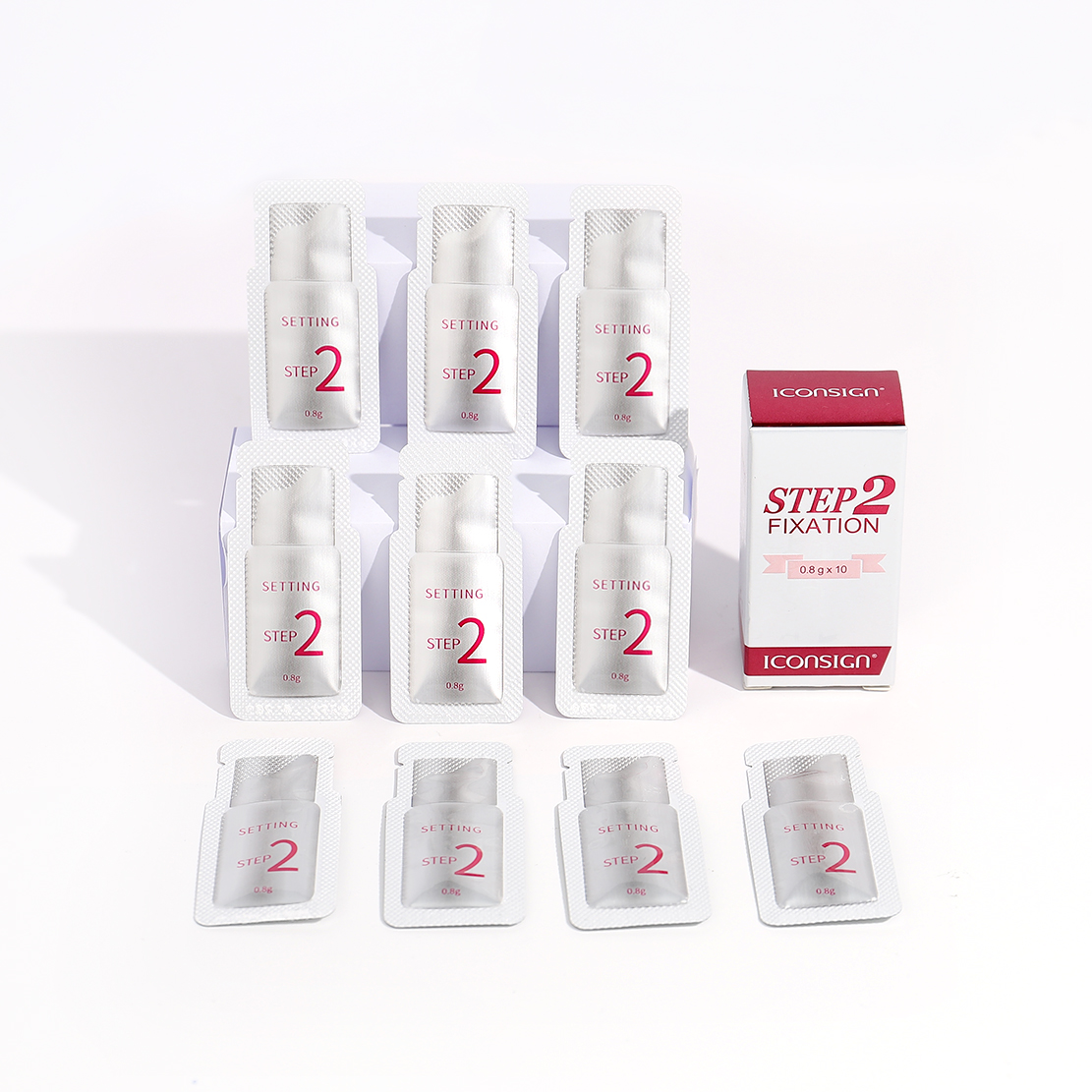 Eyelash Extension Full Set - ICONSIGN #2 Sachet Eyelash Fixation Lotion