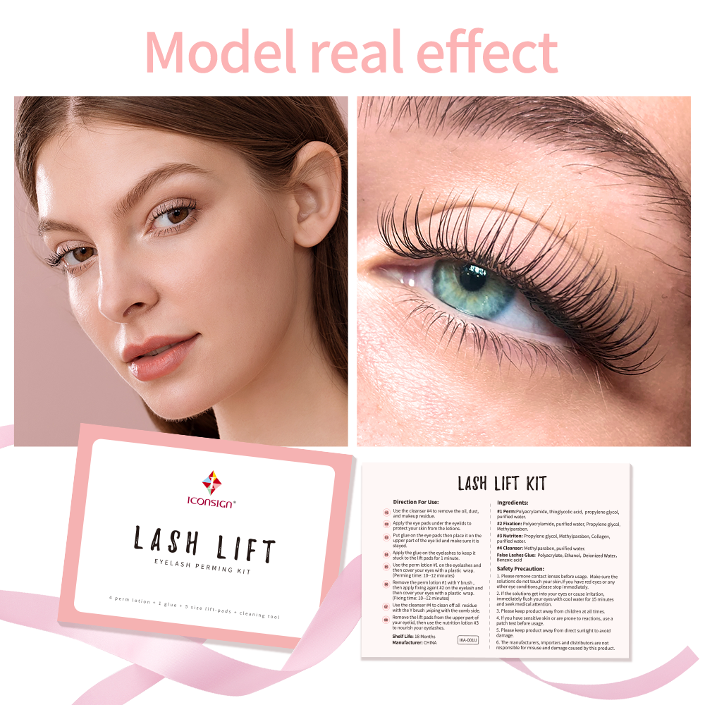 Dropshipping ICONSIGN Lash Lif - Eyelash Extension Full Set 리뷰 및 가격