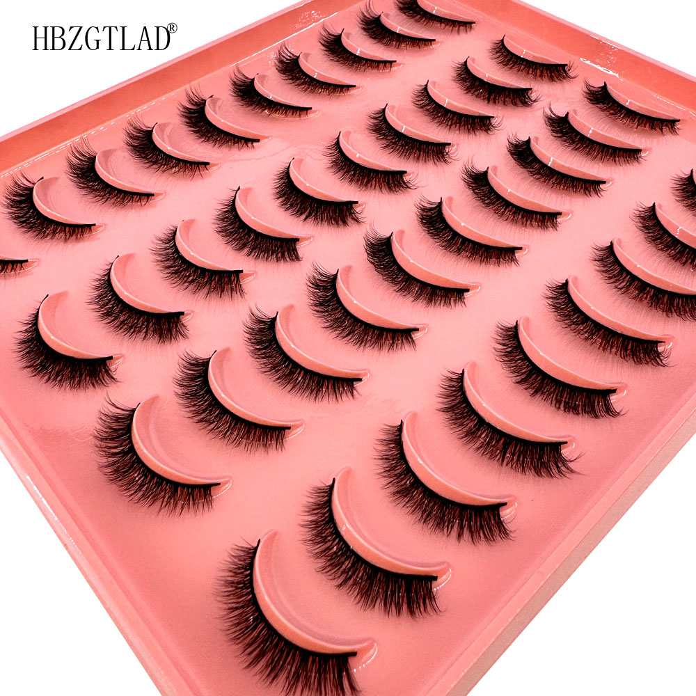 New 20 pairs natural long 3D m - Eyelash Extension Full Set 리뷰 및 가격