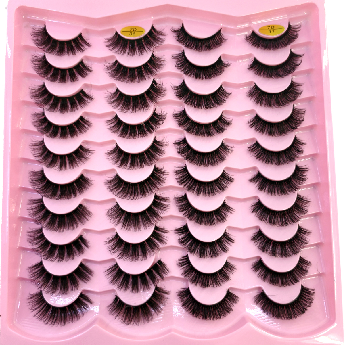 New 20 pairs natural long 3D m - Eyelash Extension Full Set 리뷰 및 가격