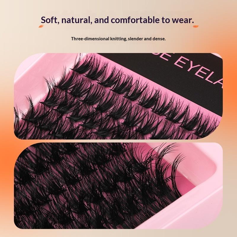 10Row 140 Clusters Fluffy Thic - Eyelash Extensions 리뷰 및 가격
