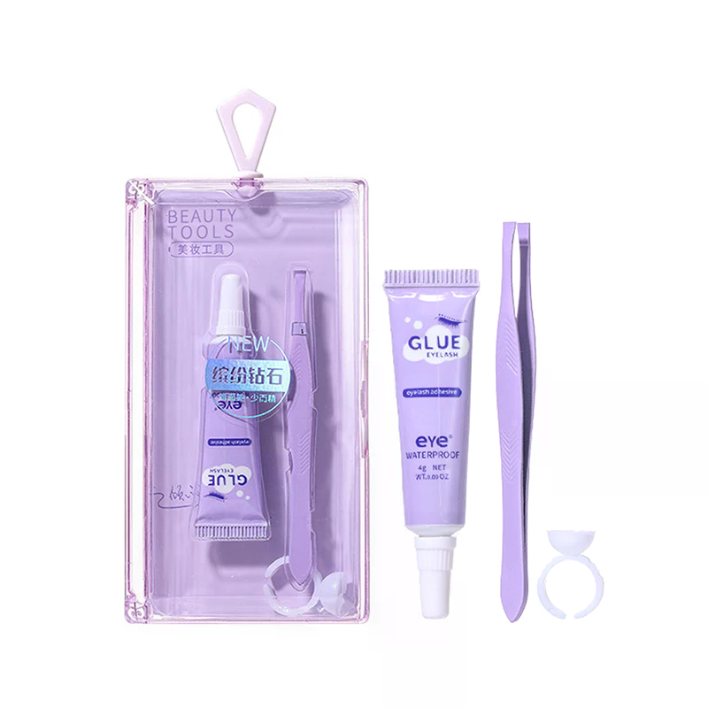 Eyelash Glue With Tweezers Set - Eyelash Extension Eye Irritation 리뷰 및 가격