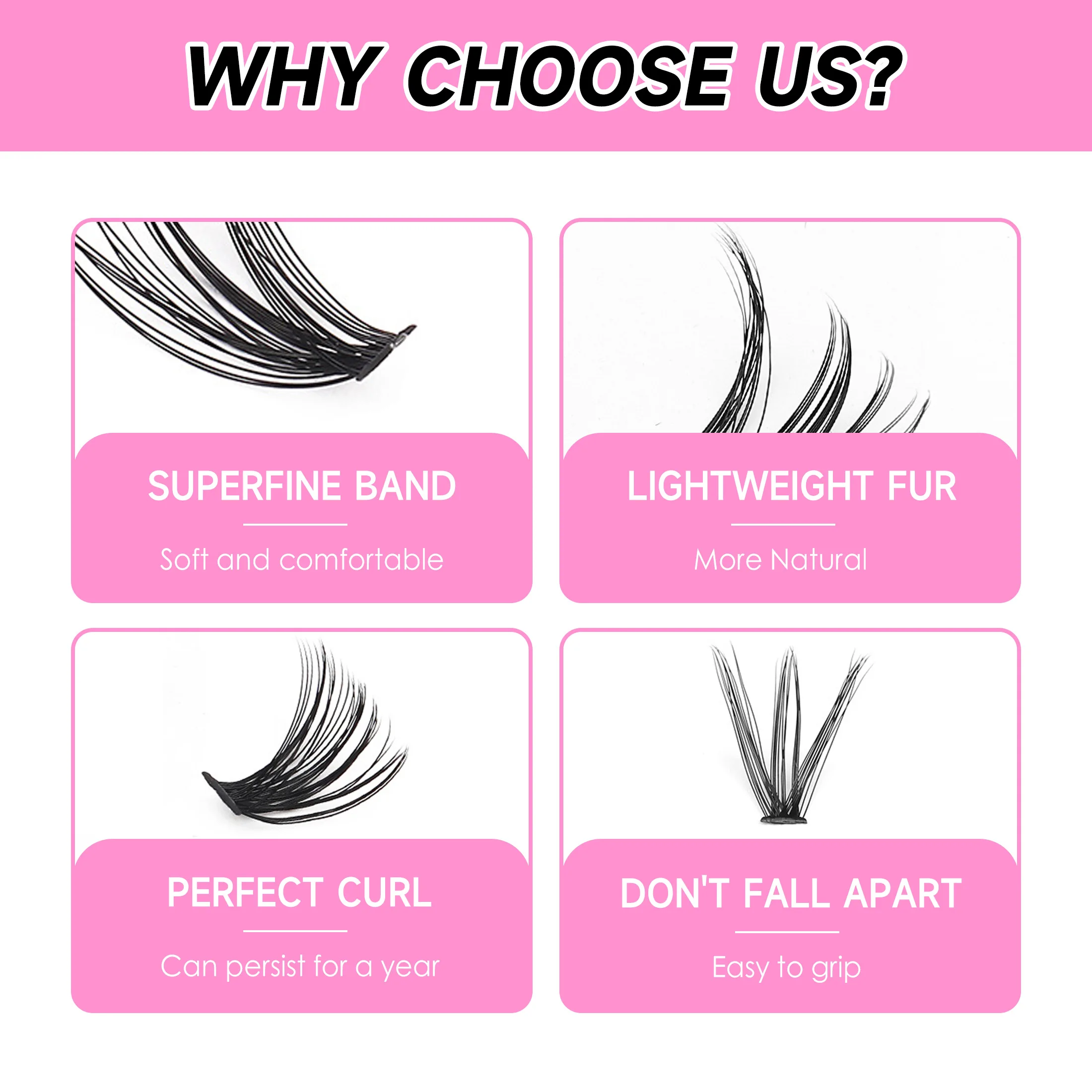 DIY Cluster Extension Lashes K - Eyelash Extension Full Set 리뷰 및 가격