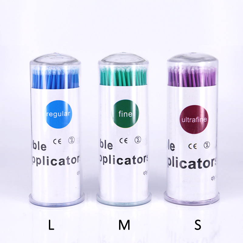 100Pcs/bottle MicroBrush For E - Eyelash Extensions 리뷰 및 가격
