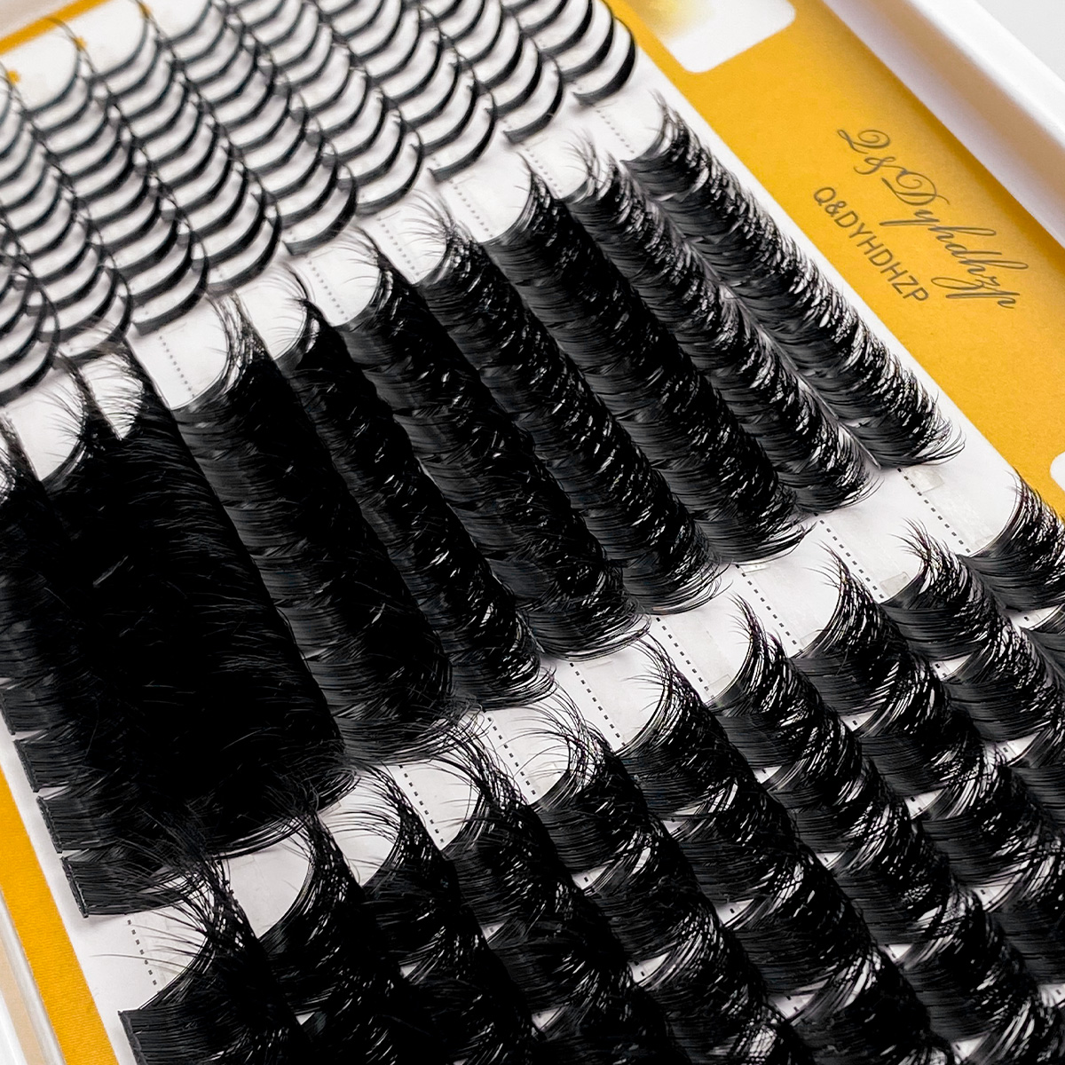 Q&DYHDHZP 10 Rows Cluster Lash - Eyelash Extension Model 리뷰 및 가격