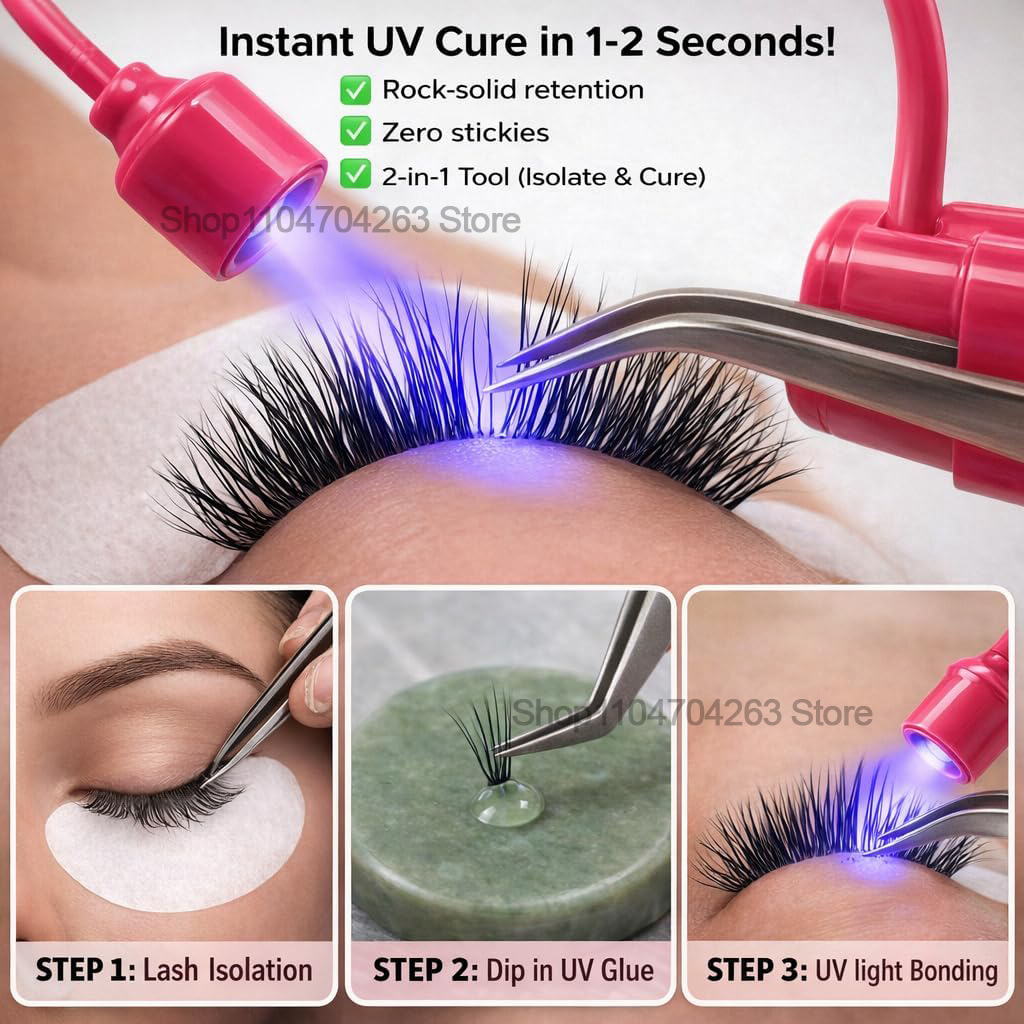 Mini UV Lash Light 180° Rotati - Eyelash Extension Uv 리뷰 및 가격