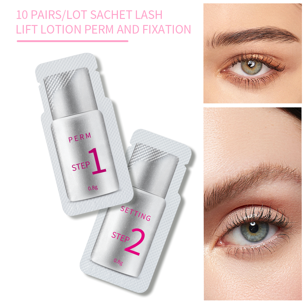 10 Pairs/Lot Eyelash Lifting L - Eyelash Extension Full Set 리뷰 및 가격