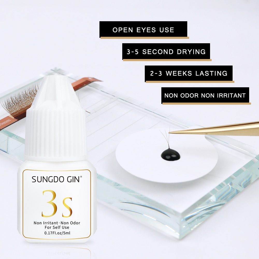 Eyelash Extension Glue 3S Fast - Eyelash Extension Eye Irritation 리뷰 및 가격