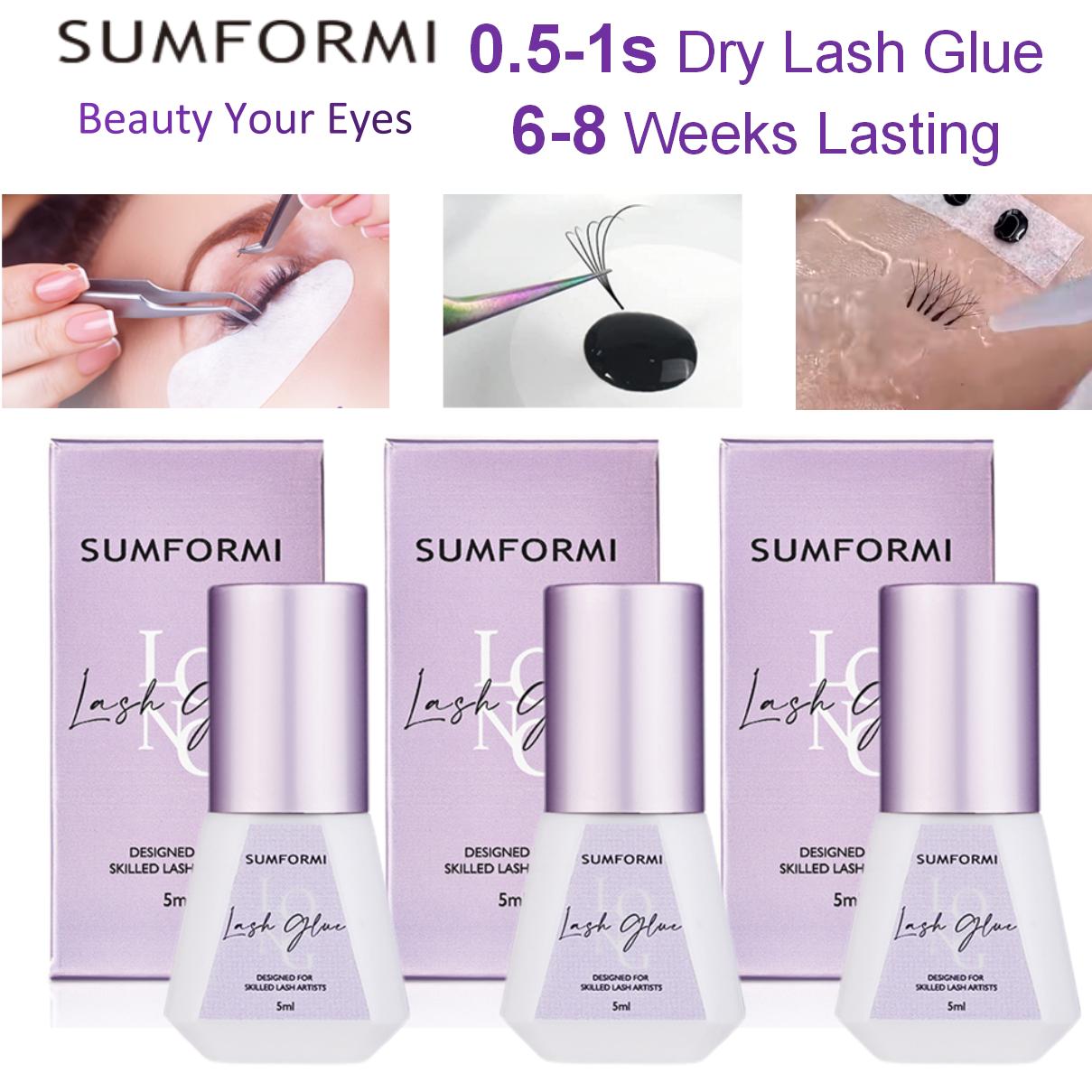 Thin Black Eye Lash Glue 0.5s  - Eyelash Extension Eye Irritation 리뷰 및 가격