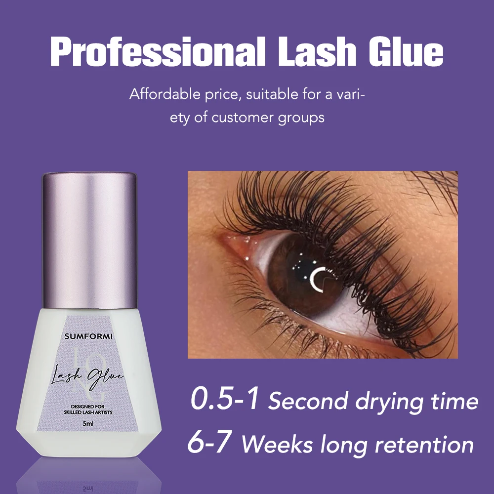 Thin Black Eye Lash Glue 0.5s  - Eyelash Extension Eye Irritation 리뷰 및 가격