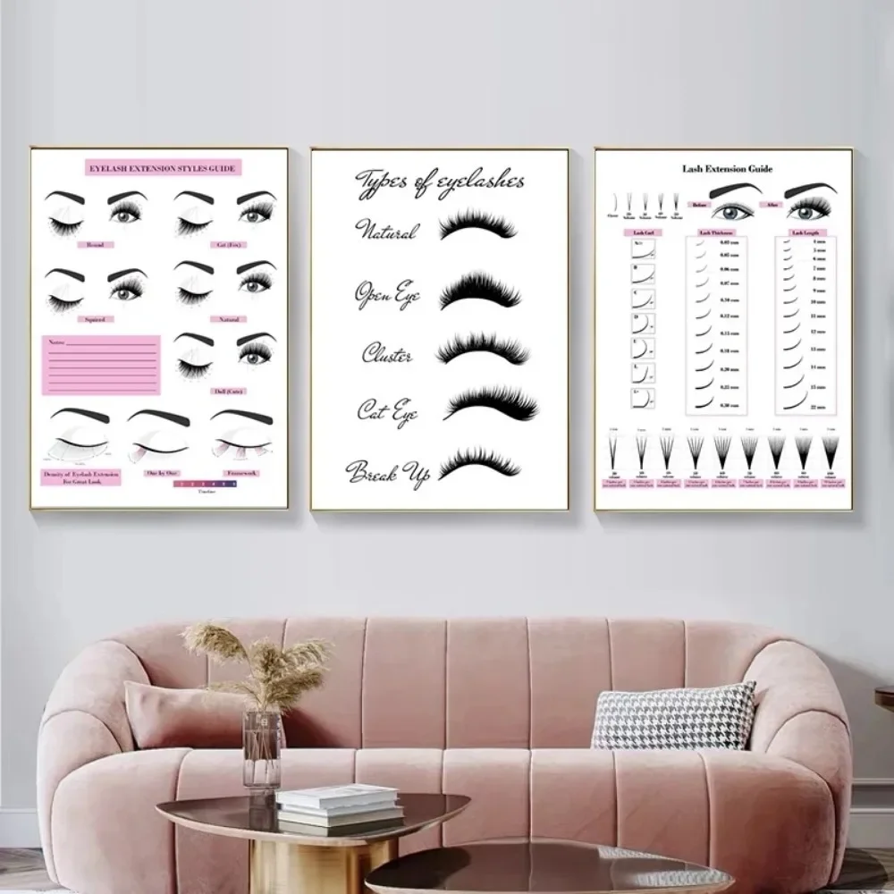 Canvas Painting HD Print Wall  - Eyelash Extensions 리뷰 및 가격