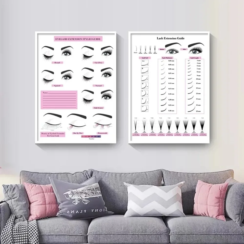Canvas Painting HD Print Wall  - Eyelash Extensions 리뷰 및 가격