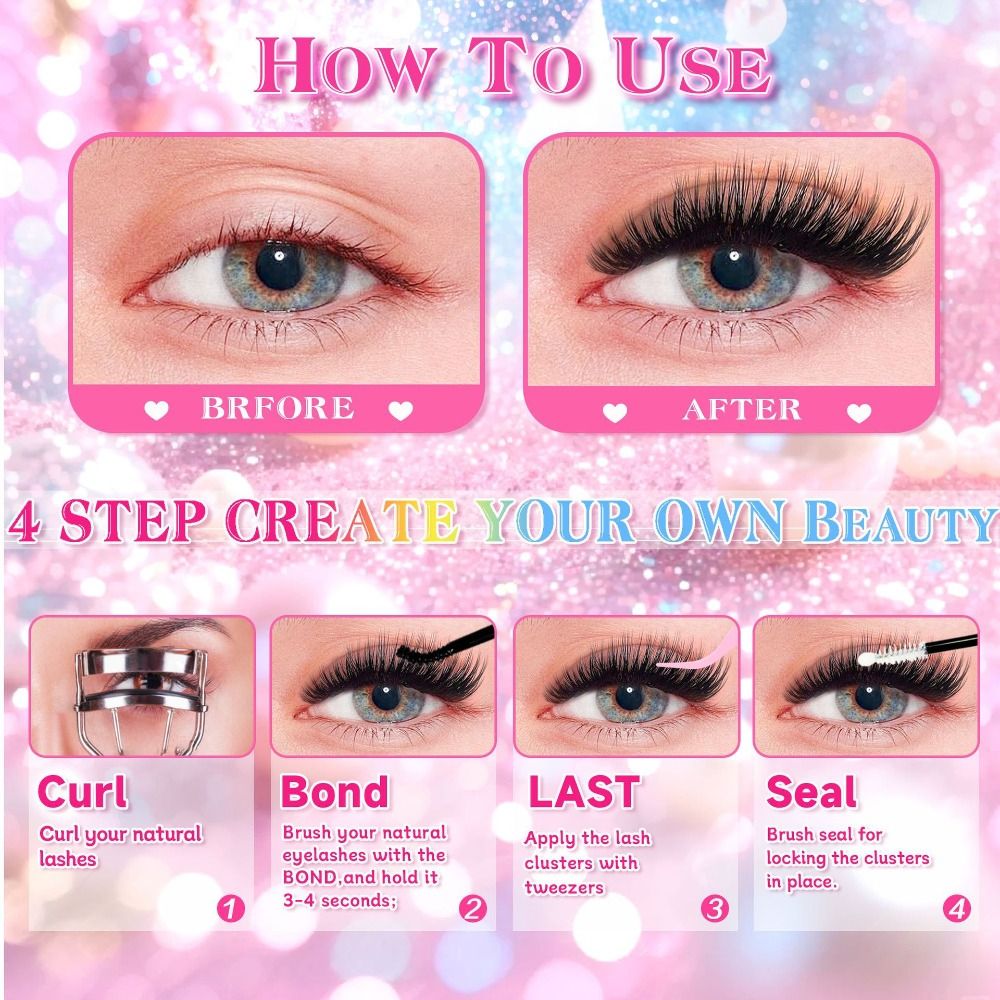 Natural Look False Eyelashes W - Eyelash Extensions 리뷰 및 가격