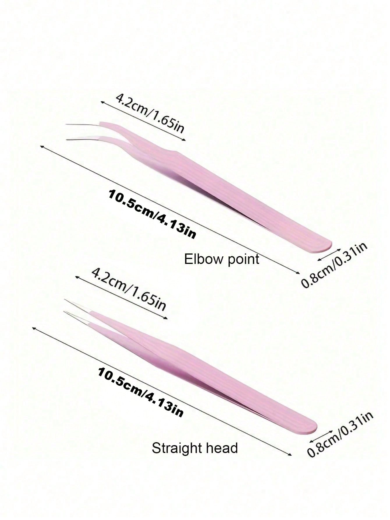 2pcs Stainless Steel Curved Co - Eyelash Extensions 리뷰 및 가격
