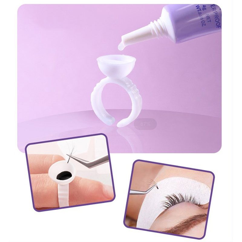 Eyelash Glue With Tweezers Set - Eyelash Extension Eye Irritation 리뷰 및 가격