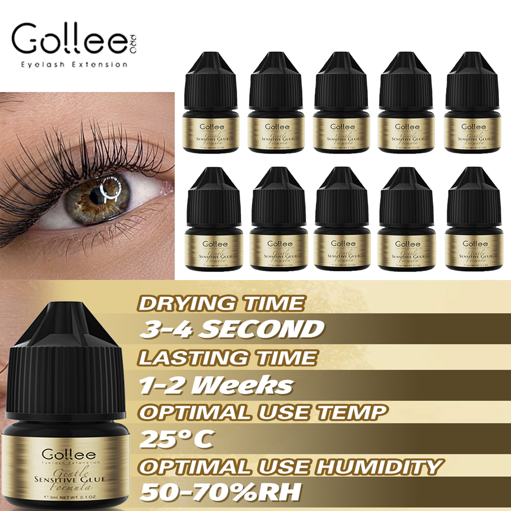 Gollee Eyelash Adhesive Cluste - Eyelash Extension Eye Irritation 리뷰 및 가격