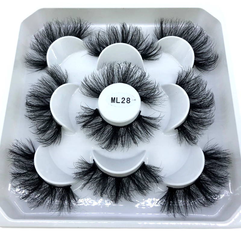 New 5 pairs 8-25mm natural 3D  - Eyelash Extension Full Set 리뷰 및 가격