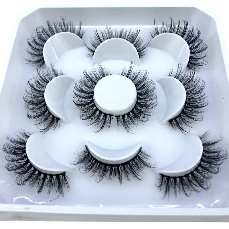 New 5 pairs 8-25mm natural 3D  - Eyelash Extension Full Set 리뷰 및 가격
