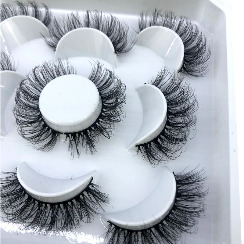 New 5 pairs 8-25mm natural 3D  - Eyelash Extension Full Set 리뷰 및 가격