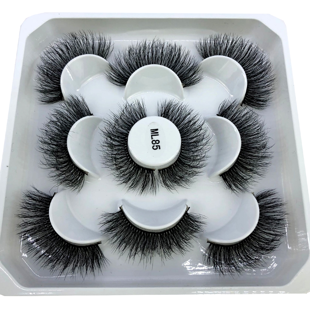 New 5 pairs 8-25mm natural 3D  - Eyelash Extension Full Set 리뷰 및 가격