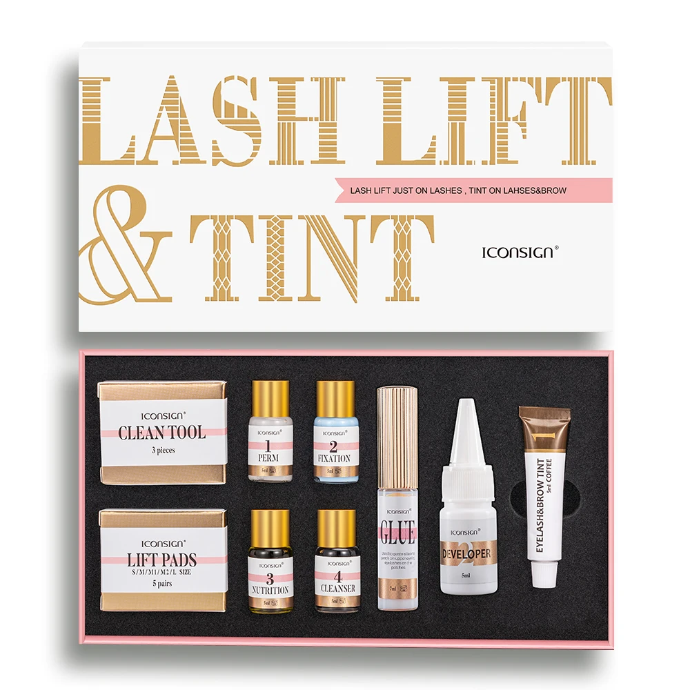 ICONSIGN Lash Lift and Tint Ki - Eyelash Extension Full Set 리뷰 및 가격