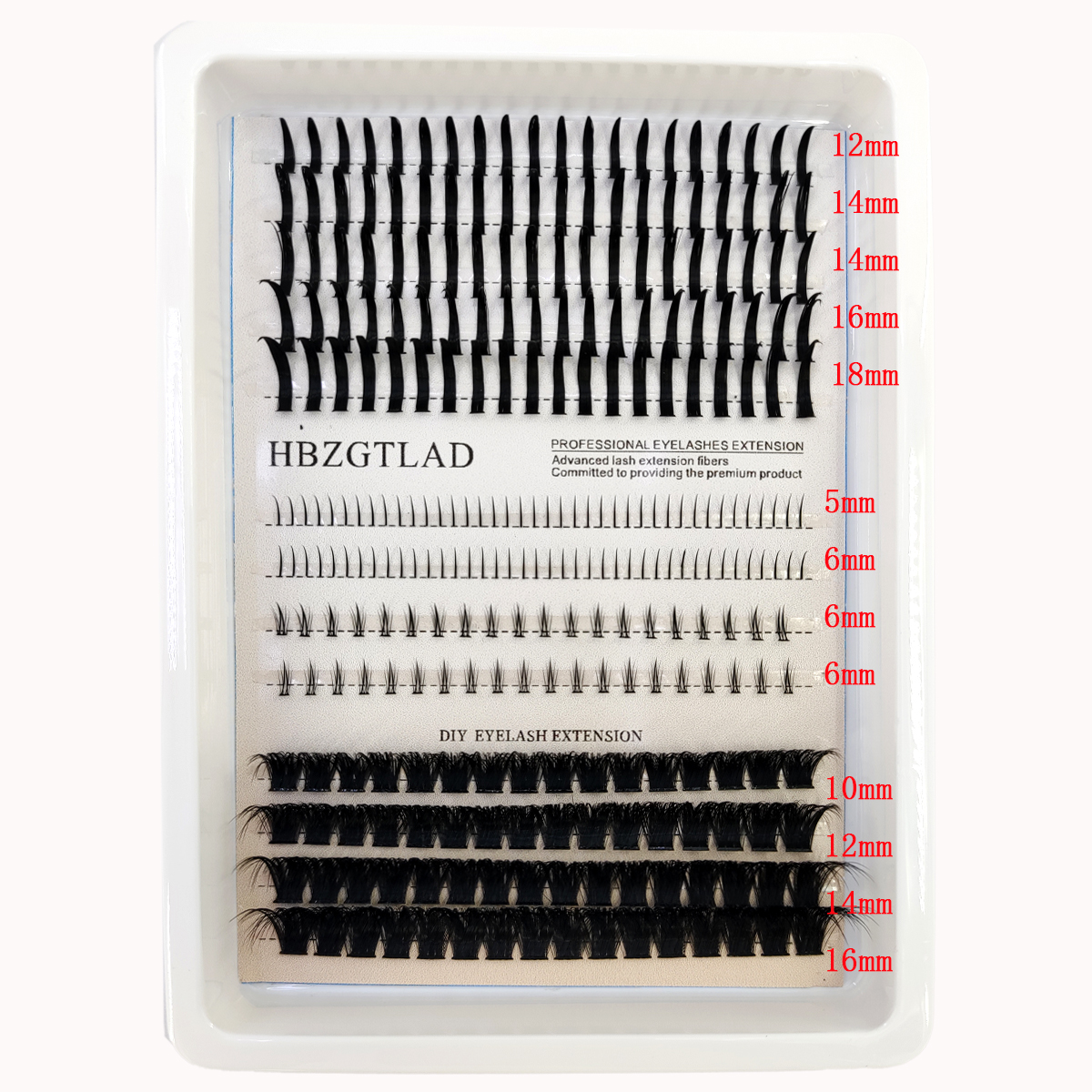 HBZGTLAD eyelash 80D/100D eyel - Eyelash Extension Model 리뷰 및 가격