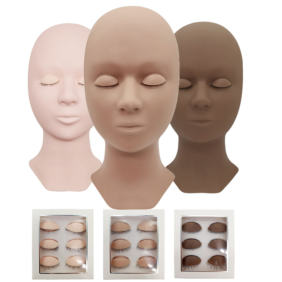Silicone Head Training Mannequ - Eyelash Extension Model 리뷰 및 가격