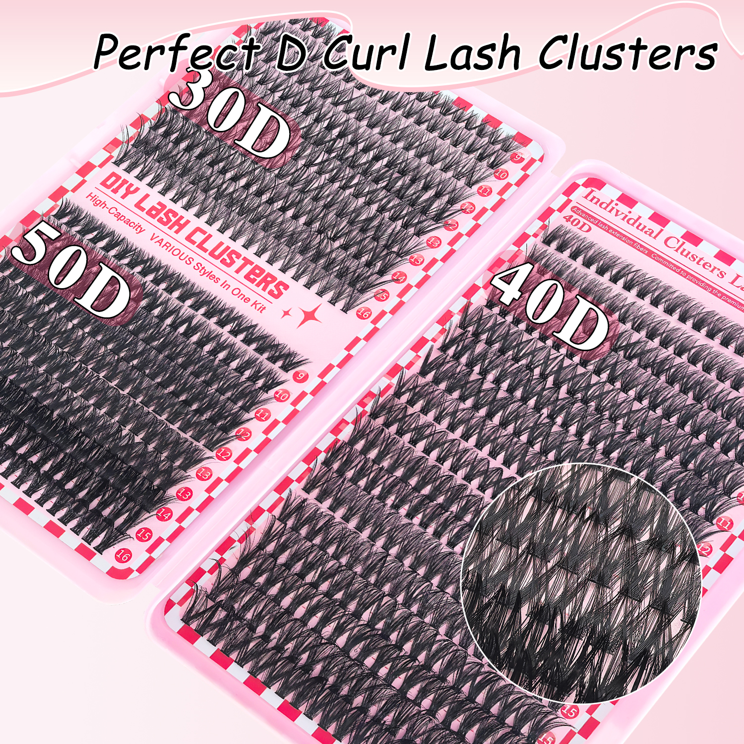 30D40D50D80D DIY Eyelash Exten - Eyelash Extension Full Set 리뷰 및 가격
