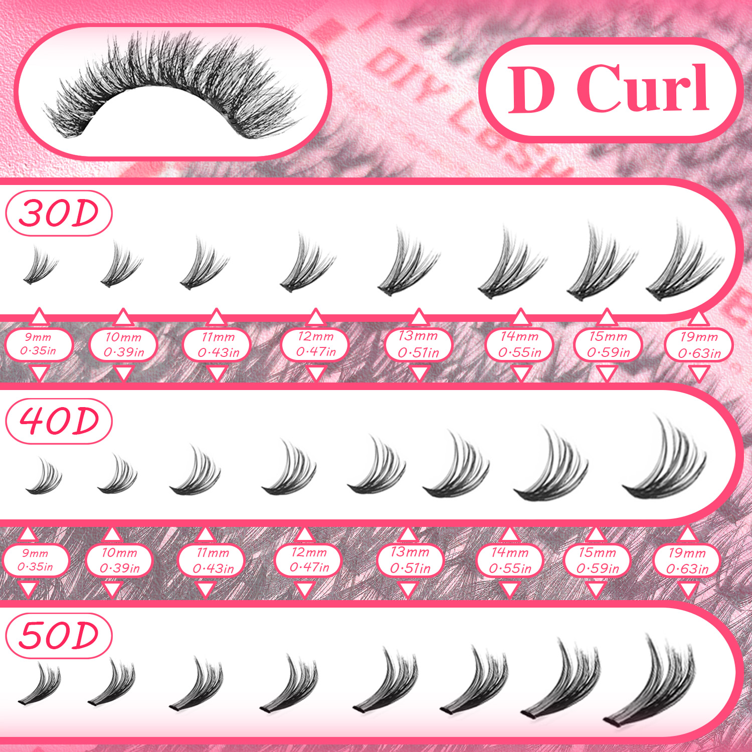 30D40D50D80D DIY Eyelash Exten - Eyelash Extension Full Set 리뷰 및 가격