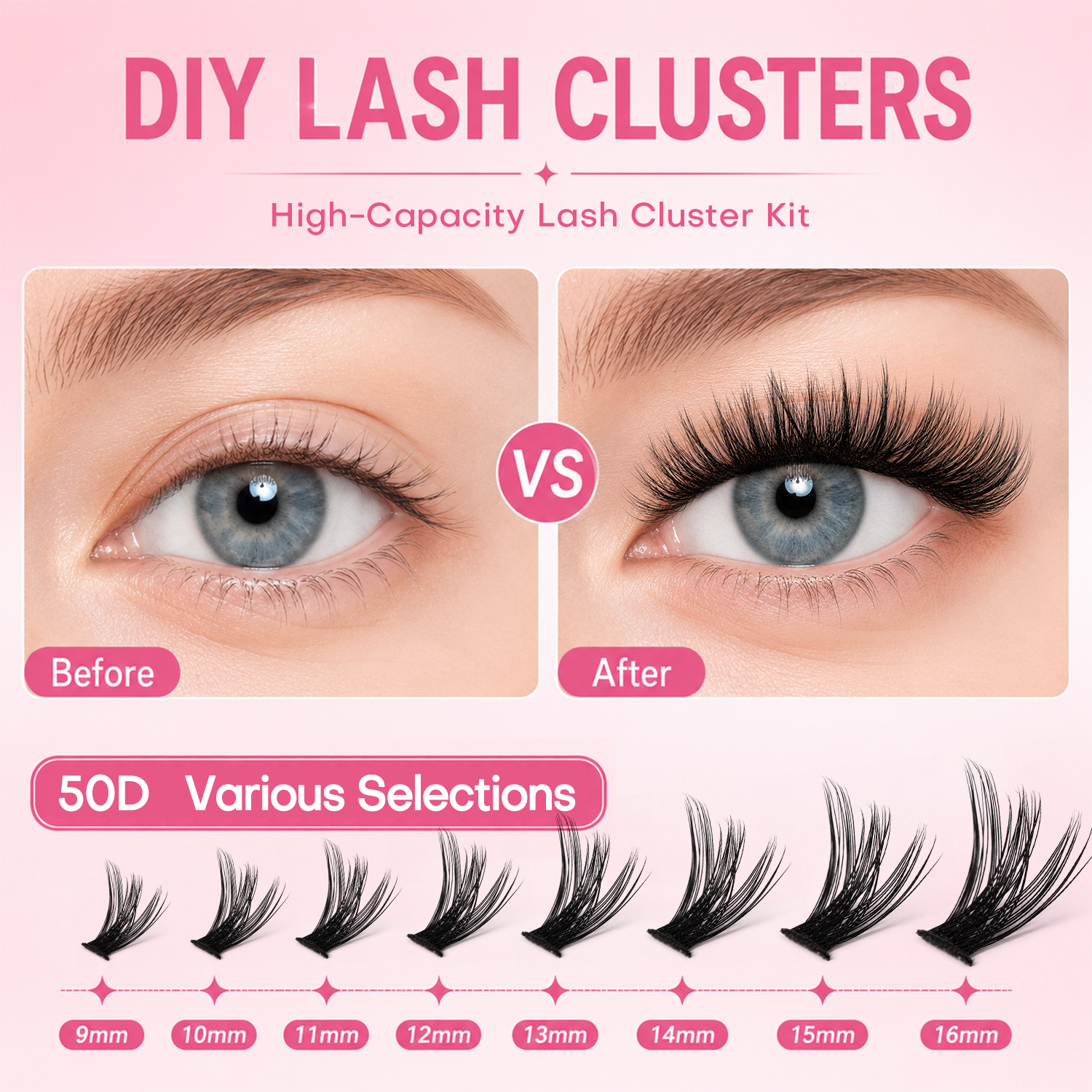 30D40D50D80D DIY Eyelash Exten - Eyelash Extension Full Set 리뷰 및 가격