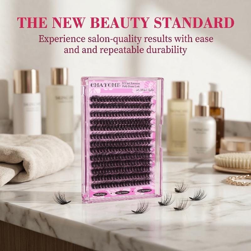 Wispy D Curl Cluster Lashes 14 - Eyelash Extensions 리뷰 및 가격