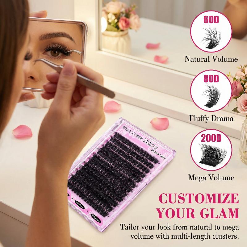 Wispy D Curl Cluster Lashes 14 - Eyelash Extensions 리뷰 및 가격